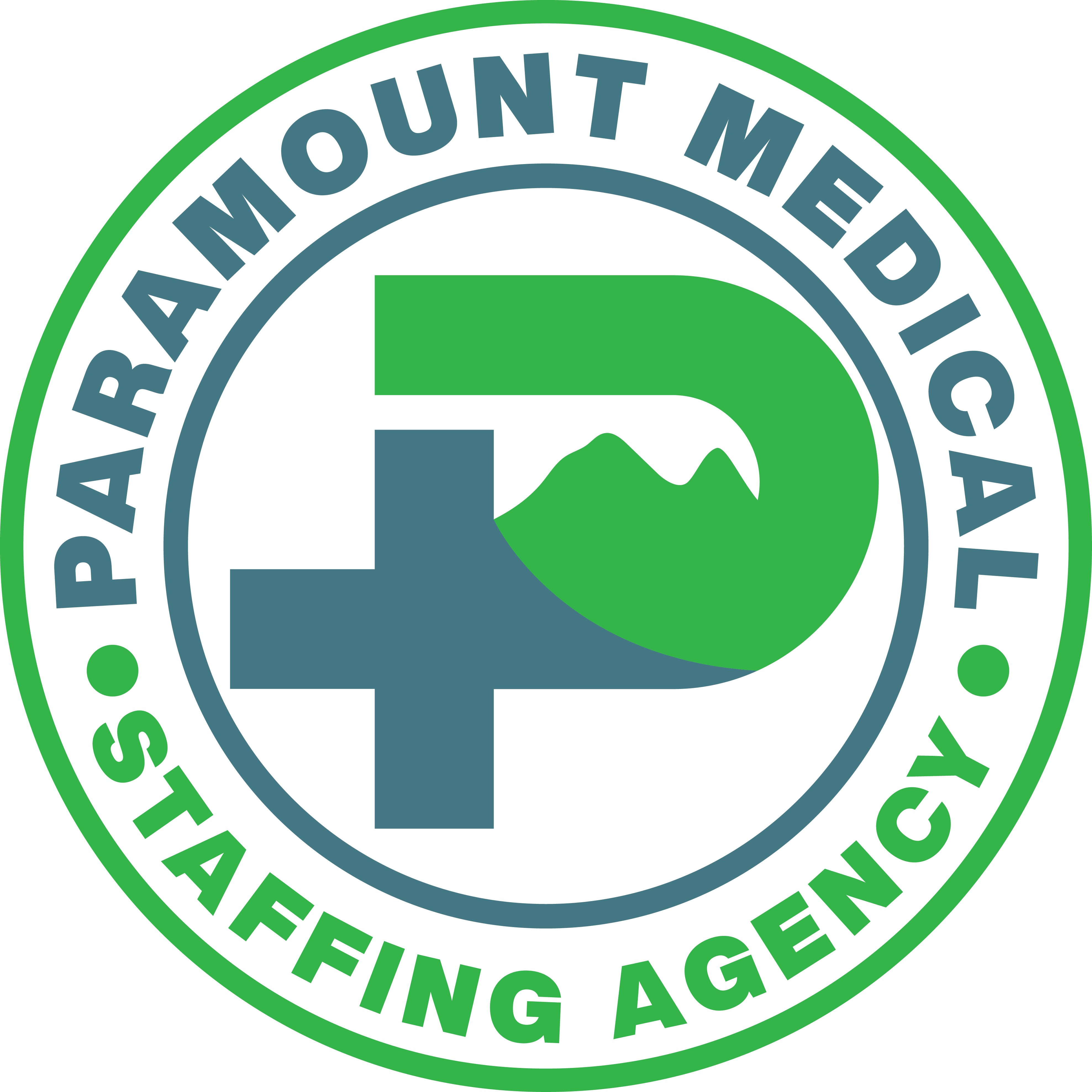 Paramount Medical STAFFING, Logo